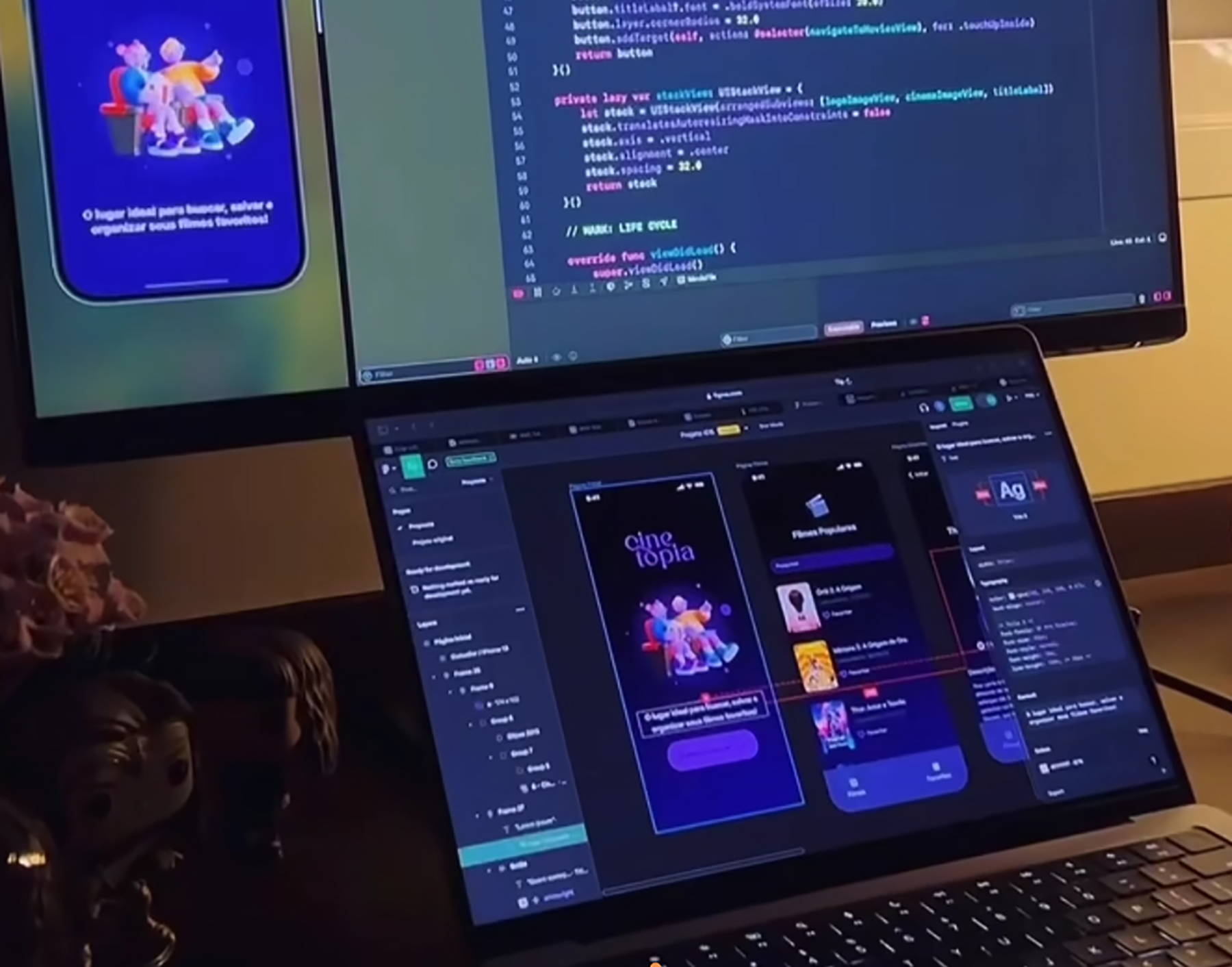 深夜加班为客户敲代码